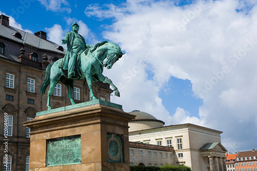 Equestrian statue of Freder...