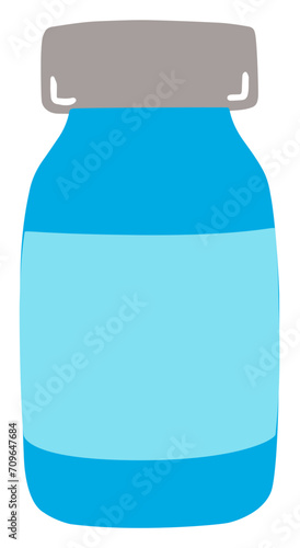 vaccine glass bottle icon