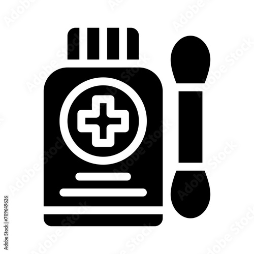 antiseptic glyph icon