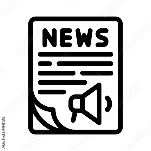 news line icon