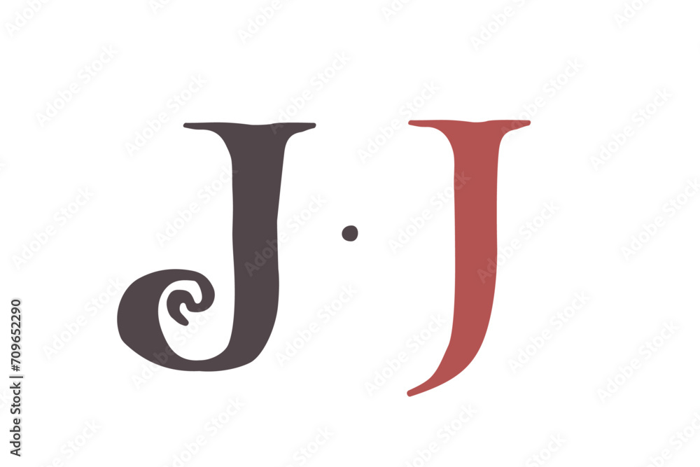 Letter J Carolingian Majuscule. Old Romanesque font from 13th century. Square Capitals from medieval manuscript. Upper-case lettering, the base for Lombardic capitals. Elegant classic serif font. Letter J Carolingian Majuscule. Old Romanesque font from 13th century. Square Capitals from medieval manuscript. Upper-case lettering, the base for Lombardic capitals. Elegant classic serif font.