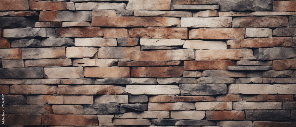Fototapeta premium Old stone wall texture