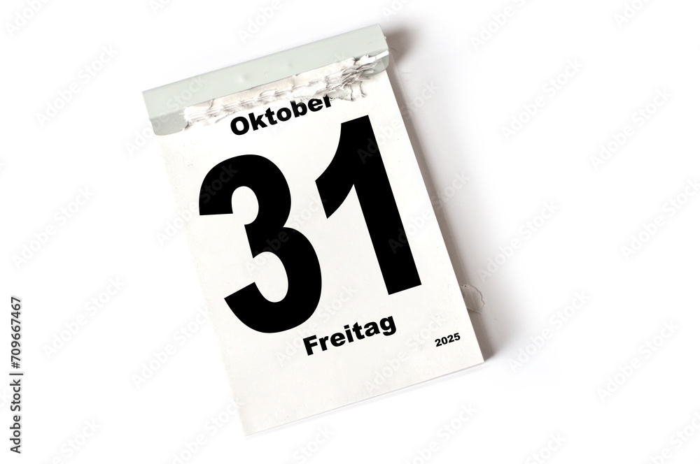 31. Oktober 2025 31. Oktober 2025