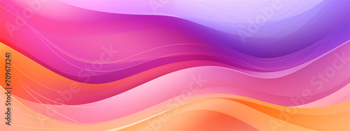 a colorful wave background for desktop, in the style of light violet and orange, bright abstract