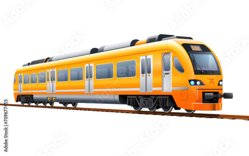 Mango Train isolated on transparent Background