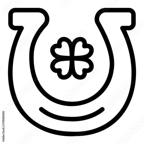 st patricks dat outline icon