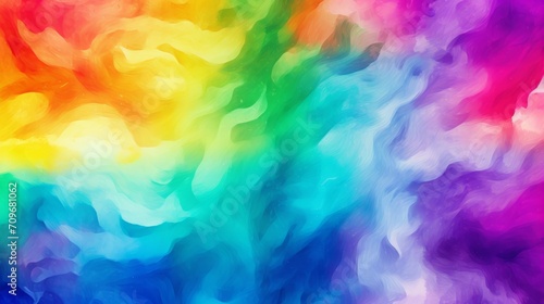 Vibrant and captivating abstract background illustrating dynamic colors and shapes photo