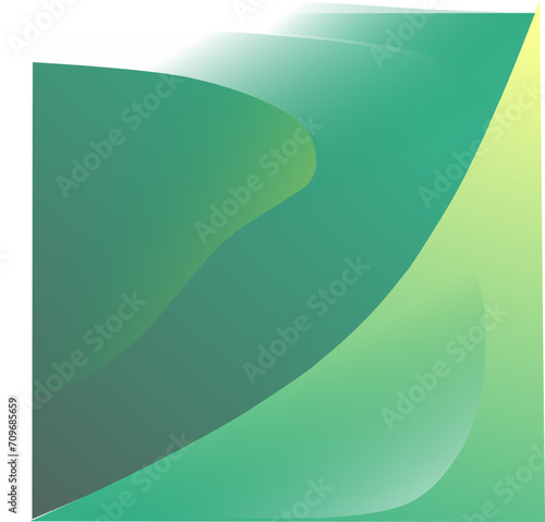Abstrac background gradient green with yellow 
