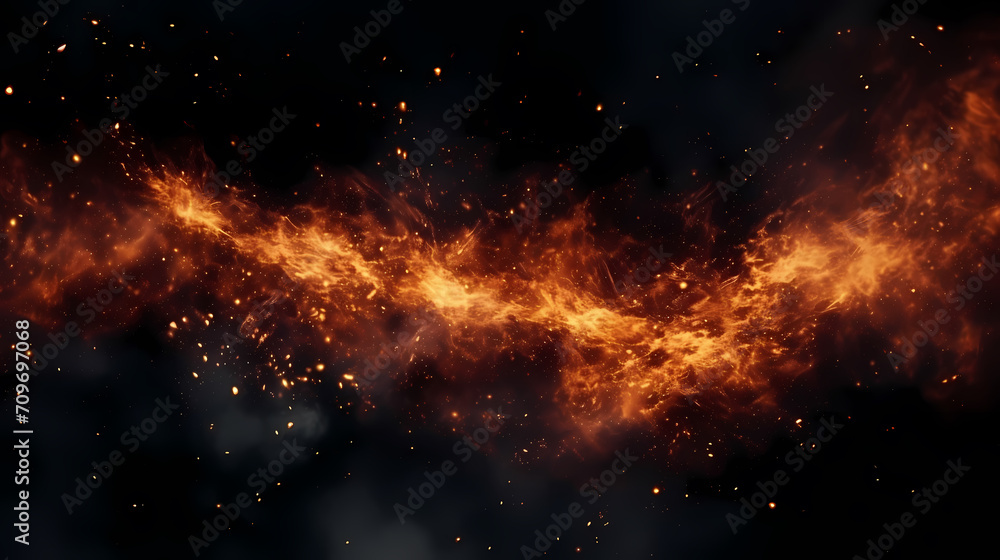 Fototapeta premium Technology abstract line background and light effect, technology-sense background material