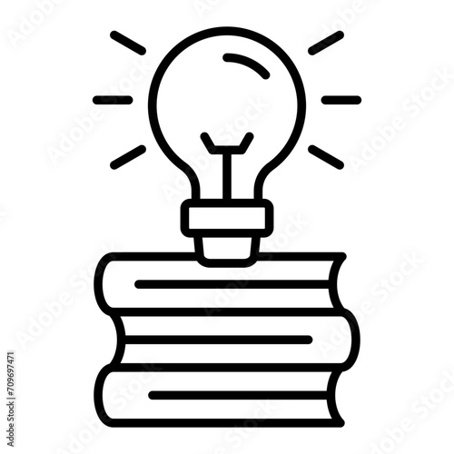   Knowledge line icon