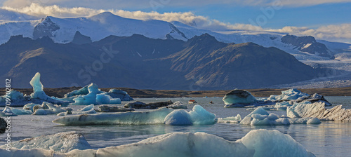 Laguna glaciar Jökulsárlón photo