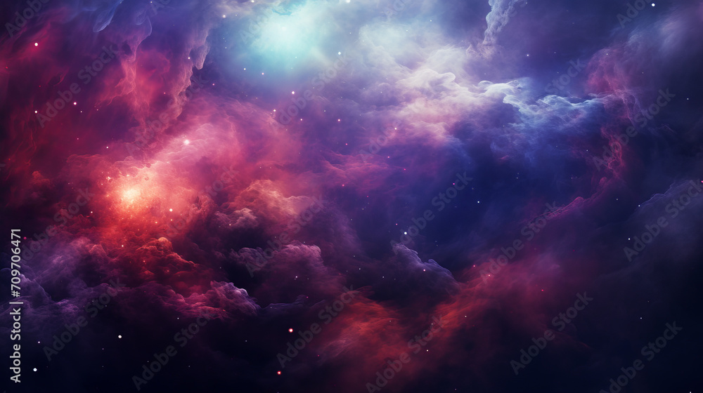 Abstract galaxy background
