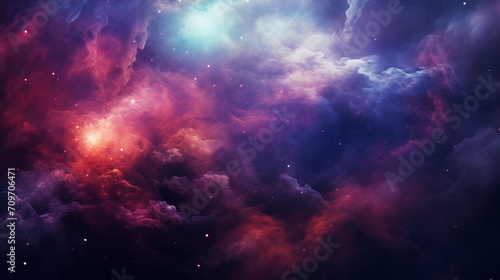 Abstract galaxy background © Olga