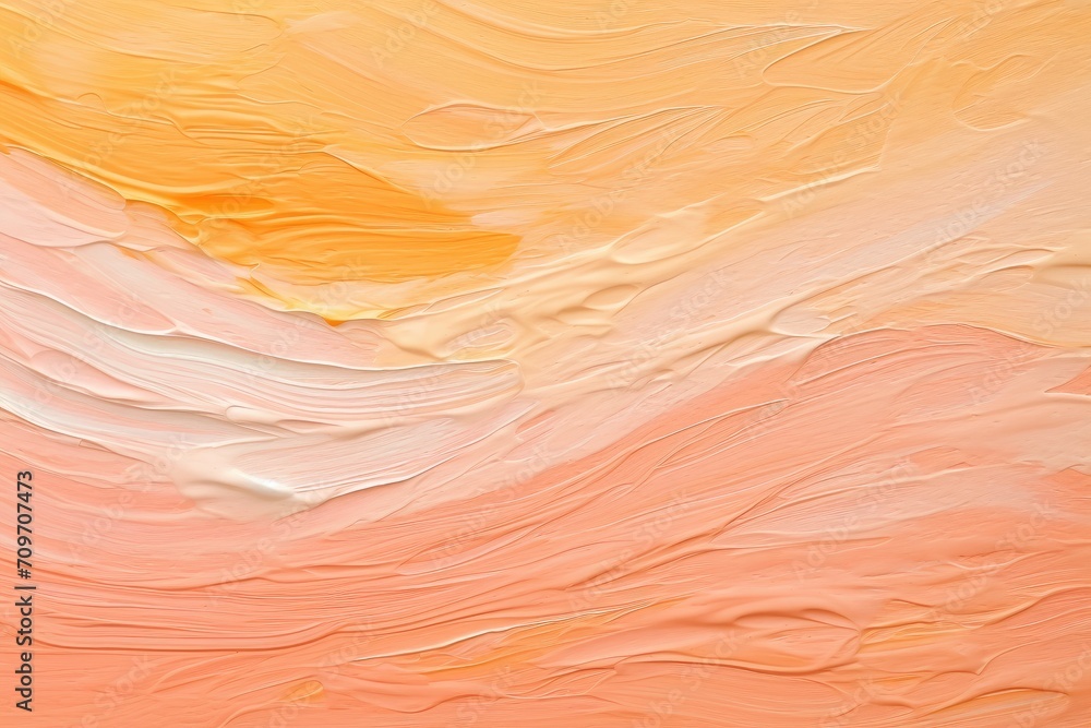 Obraz premium Abstract Pastel Art: Brush Strokes and Color Harmony - Generative AI