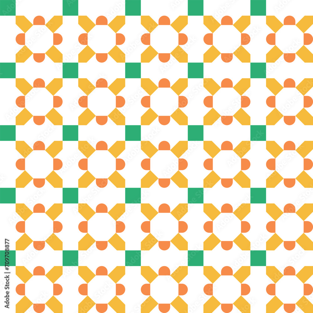 Colorful, simple, abstract and geometric pattern design background. Pattern graphic used for wallpaper, tile, fabric, textile, interior. Colorful, simple, abstract and geometric pattern design background. Pattern graphic used for wallpaper, tile, fabric, textile, interior.