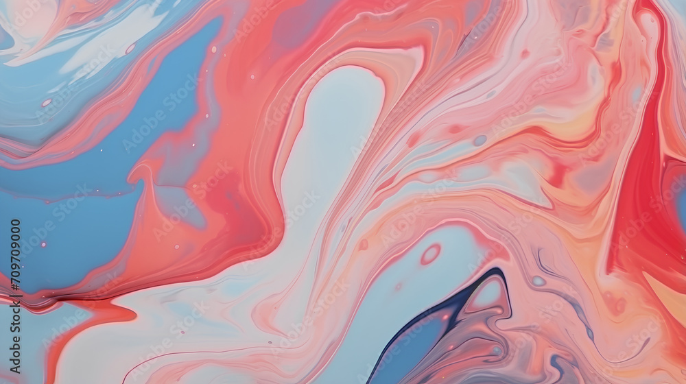 Blurred Liquid marbling paint texture