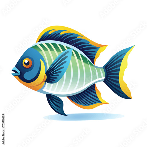 Goldfish changing color yellow marine fish yellow honey gourami tuna illustration colorful cartoon fish illustration arowana colours fighter fish red colour snakehead fish vector