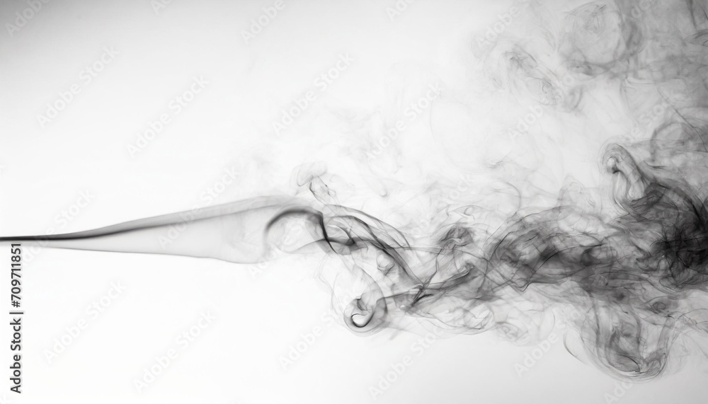 smoke on white background illustration