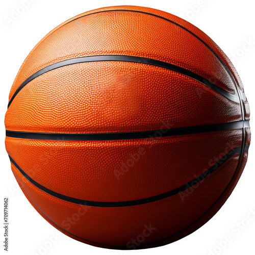 Realistic basketball ball. Transparent background © Semper Fidelis