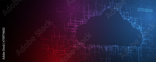 Abstract vector background. Futuristic technology style. Elegant background for business tech presentations.
