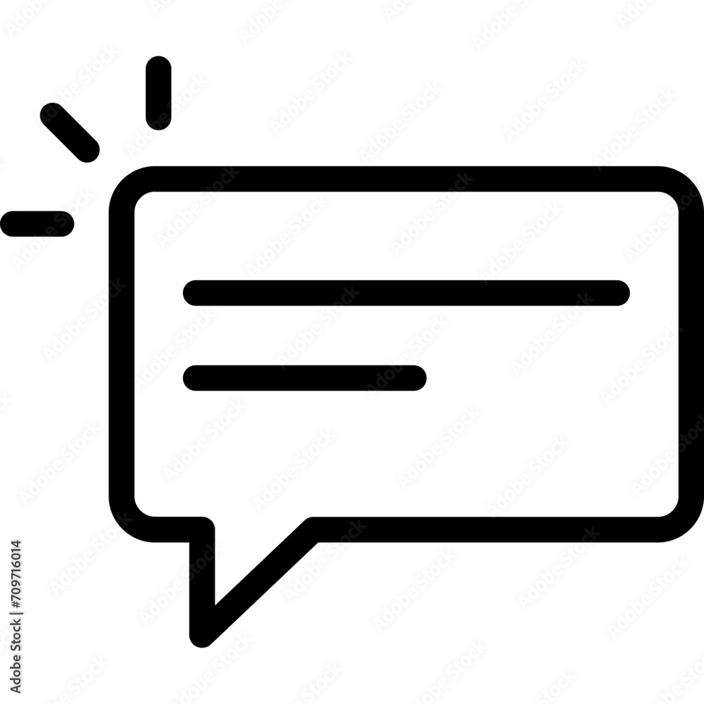 Message Notification Icon Message Notification Icon