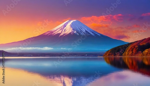 富士山の風景 © ベルベットR