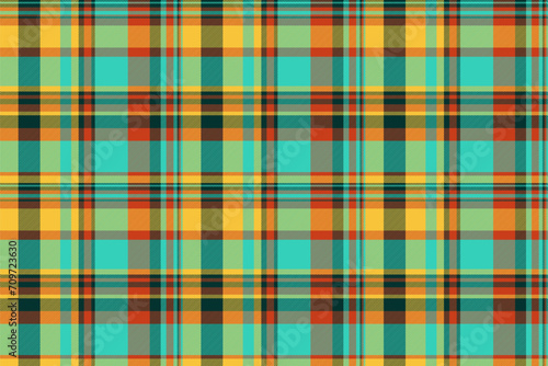 Background tartan pattern of texture fabric textile with a check plaid vector seamless.