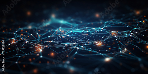 Professional Network, Technology network connections illustration Digital data virtual background, Backdrop of network intricate connections interconnected world, Abstract Technology 
