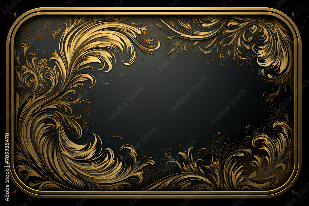 frame with ornament frame with ornament