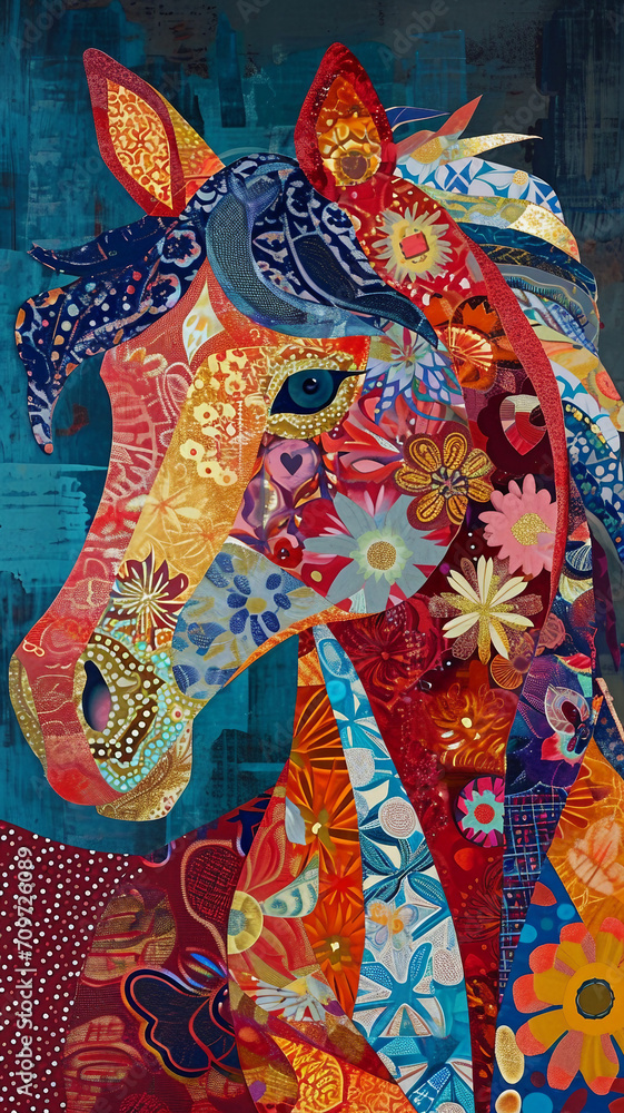 Naklejka premium traditional thai painting