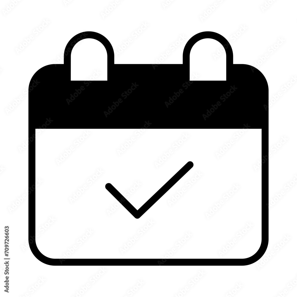 Event solid glyph icon Event solid glyph icon