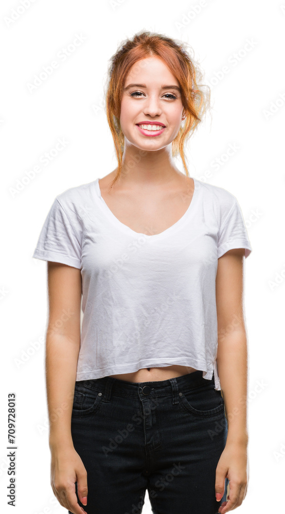 Young beautiful woman over isolated background with a happy and cool smile on face. Lucky person. Young beautiful woman over isolated background with a happy and cool smile on face. Lucky person.
