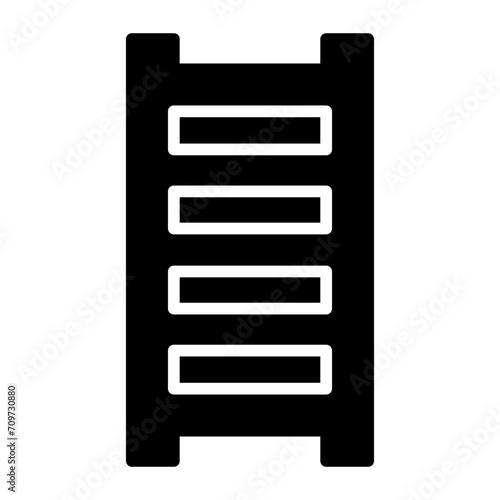 Ladder solid glyph icon
