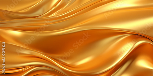 Golden satin silk fabric background,Golden Elegance: Smooth Satin Silk Textile Background,Luxurious Golden Satin Silk Fabric Elegance