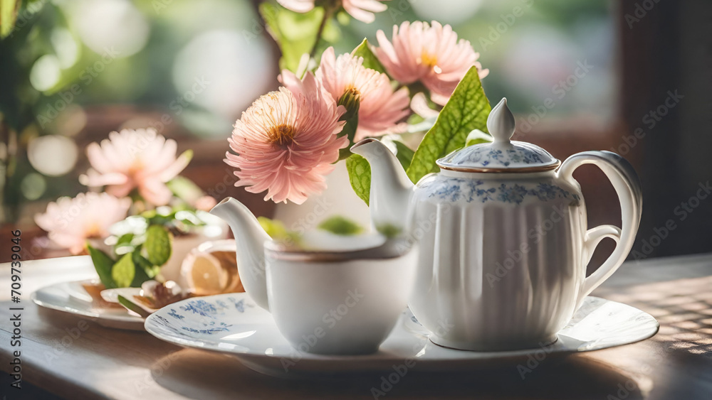cozy romantic tea table setting, coffee is best medicine for relaxing your mood cozy romantic tea table setting, coffee is best medicine for relaxing your mood