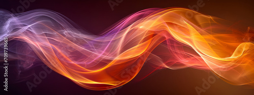 Vibrant Whirlpool of Enigmatic Smoke Evoking a Mystical Dance on the Infinite Abyss