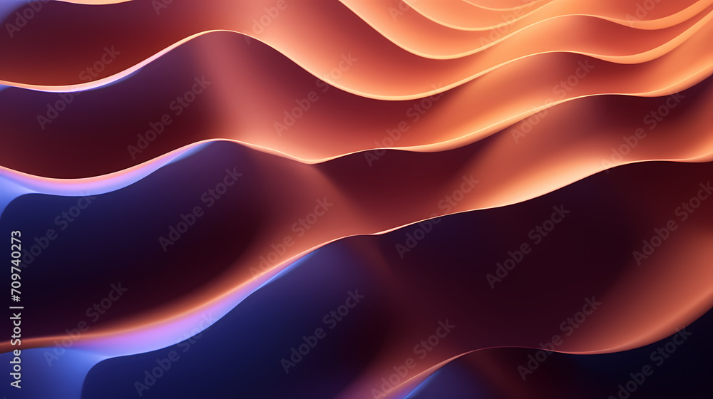 Fototapeta premium Future technology lines background, abstract future technology background