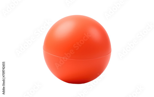 Pliable Rubber Ball isolated on transparent Background