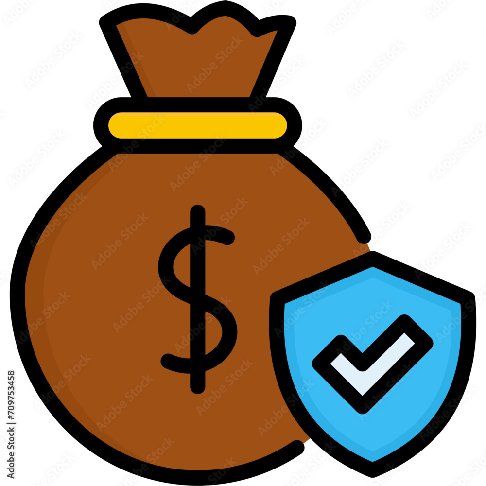 Secure Money Icon Secure Money Icon