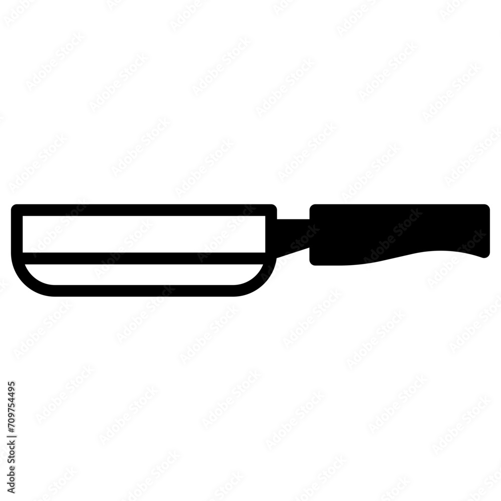 Pan solid glyph icon Pan solid glyph icon