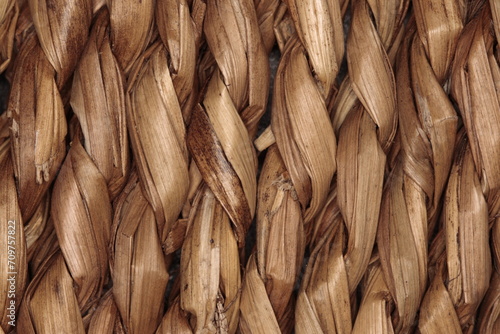 Texture of straw