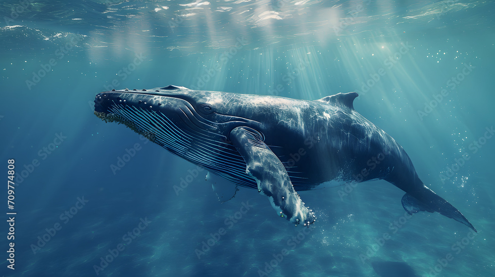 Fototapeta premium Whale