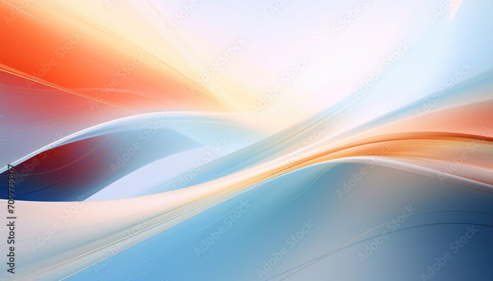 Futuristic abstract light coloured wavy forms background Futuristic abstract light coloured wavy forms background