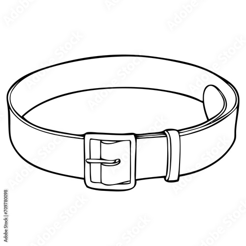 belt line vector illustration