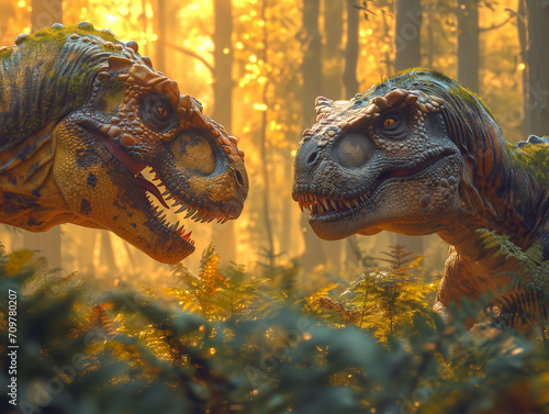 tyrannosaurus rex dinosaur © VRKit360