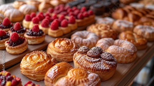 Wallpaper Mural Exquisite French Pastry Assortment Torontodigital.ca