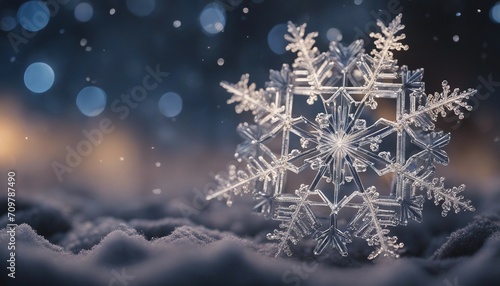  Snowflakes, each with a unique and intricate structure, revealing the amazing symmetry and patterns
