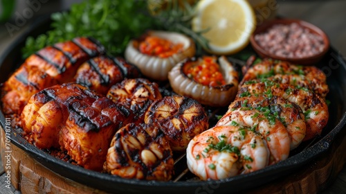 Grilled Seafood Feast