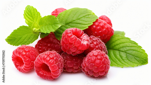 Ripe rasberries