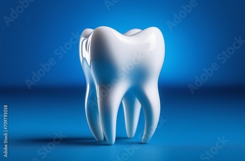 Whitening tooth and dental health on treatment background with cleaning teeth.